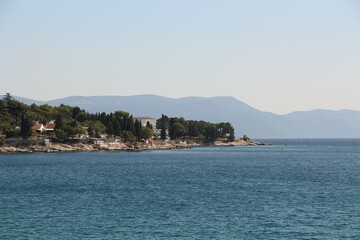 Croatia, Rabac, Roadtrip 2022, Beautiful landscape, stone beach
