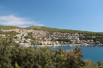 Croatia, Rabac, Roadtrip 2022, Beautiful landscape, stone beach