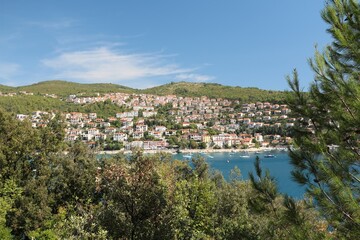 Croatia, Rabac, Roadtrip 2022, Beautiful landscape, stone beach