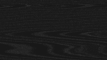 Black and White VHS Glitch Background