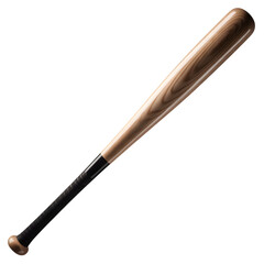 Classic Brown Wood Baseball Bat for Sports Competition