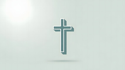 Cross symbol of faith and religion