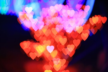 heart shape bokeh