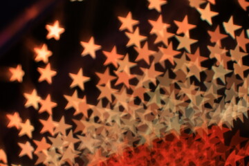 bokeh stars