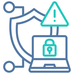 Obraz premium Security Alert Icon