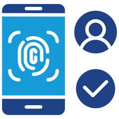 Biometric Access Icon