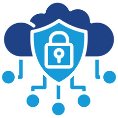 Cloud Security Icon