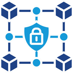 Blockchain Security Icon