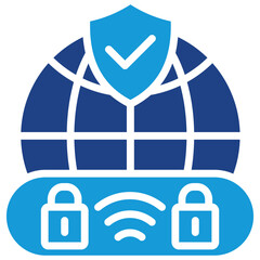 Secure Network Icon