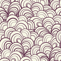 Seamless floral pattern based on traditional folk art ornaments. Colorful flowers on color background. Scandinavian style. Sweden nordic style. Vector illustration. Simple minimalistic pattern.