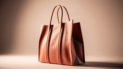colorful shopping bags on wooden table
