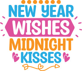 Happy New Year  Svg Design