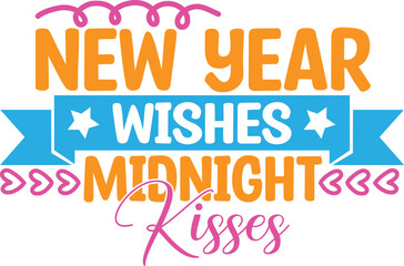 Happy New Year  Svg Design