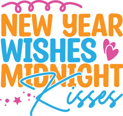 Happy New Year  Svg Design