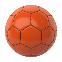 Orange soccer ball isolated on a transparent background sports football 1 
