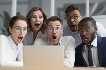 Excitement fills the room as friends discover thrilling news