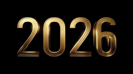 Celebrating 2026 in gold