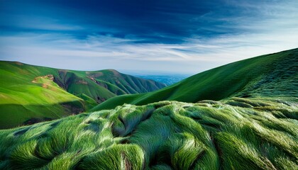 Green Blue Background