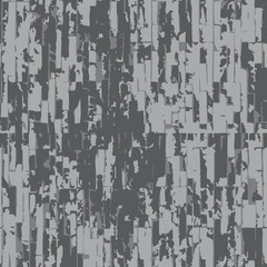 Full Seamless black white gray grid mosaic pattern. High contrast blocks print background with urban concrete feel. Monochrome texture for modern wallpaper, apparel, posters.