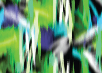 Full Seamless watercolor tie dye stripe pattern for fabric. Soft vertical drips, blurred texture. Modern print background for apparel, dress, activewear, wallpaper.