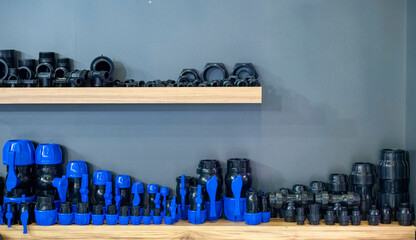 Latch irrigation pipe, High Density Polyethylene (HDPE) Sprinkler Irrigation Pipes, mini ball valve. Irrigation Sprinkler Watering Machine Big Rain Gun for Large Fields Agricultural Projects