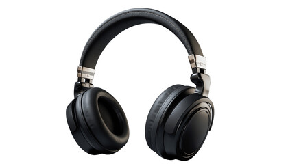 Photorealistic 3D Black Headphones Render &ndash; Product Photo Replacement