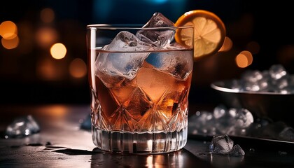 Cocktailglasswithice