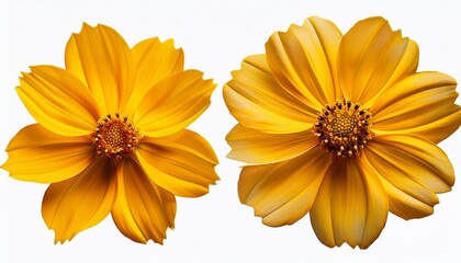 Yellow Flower Isolated On Transparent Background