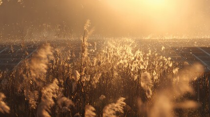 Glowing feathers illuminating a New Year dawn