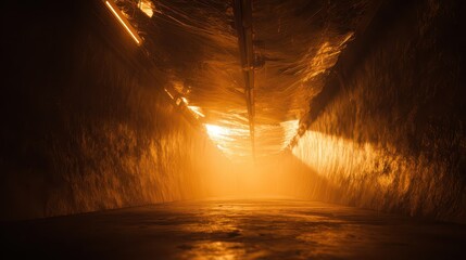 Metro tunnels crystal transformation