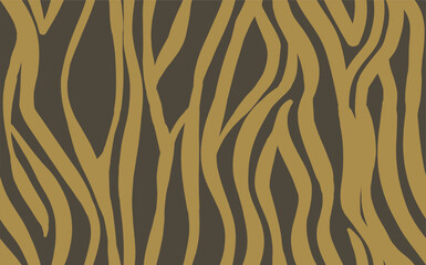 Fototapeta premium Abstract modern zebra seamless pattern. Animals trendy background. Beige decorative vector stock illustration for print, card, postcard, fabric, textile. Modern ornament of stylized skin.