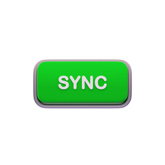 Sync Text Label on Green Colored Click to Action 3D Button