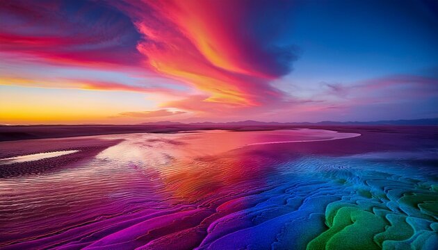 Color Crescendo Wallpaper Background 007