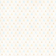 Very light pastel argyle diamond pattern on textured white paper. Minimal elegant background for invitations, stationery and branding.