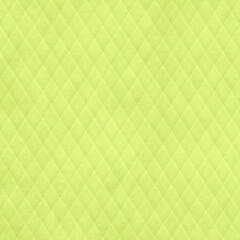 Fresh lime green textured argyle diamond pattern with subtle depth. Seamless-style background for modern, eco and craft designs.