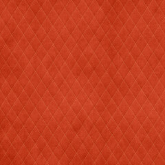 Deep red textured diamond grid background with vintage fabric feel. Seamless-style backdrop for classic, rustic and autumn designs.