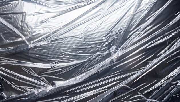 Creased Acetate Sheet Grainy Background