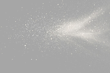 Floating White Dust Particles and Smoke Vapor Overlay, High-quality floating white dust particles and subtle smoke vapor effect, perfect for creating atmospheric depth in designs.
