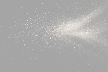 Floating White Dust Particles and Smoke Vapor Overlay, High-quality floating white dust particles and subtle smoke vapor effect, perfect for creating atmospheric depth in designs.