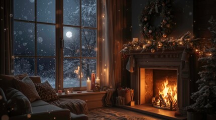 fireplace