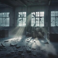 old abandoned factory