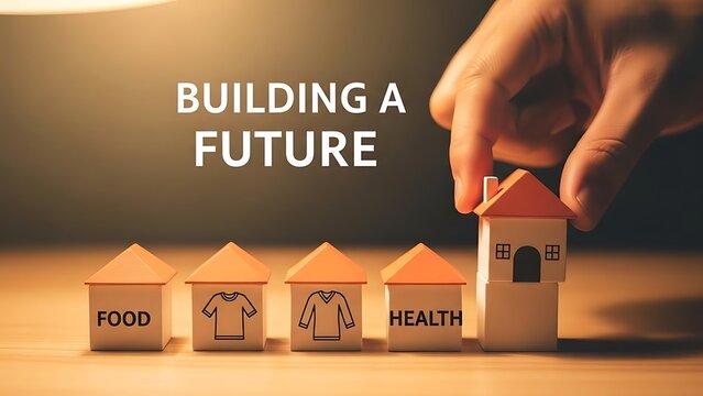 Building a secure future with basic needs and shelter