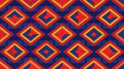 Flat seamless seamless minimal geometric pattern vector.eps vector illustration