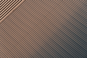 brown metal wall for architecture background