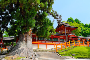 春日大社の中門と御廊　奈良県
