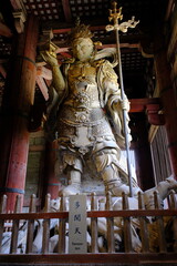 東大寺大仏殿の多聞天　奈良県
