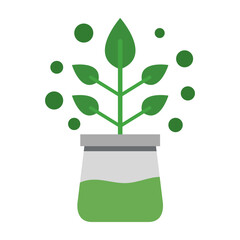 Biotech innovation icon