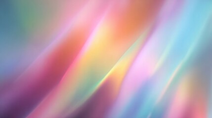 Obraz premium gradient background with soft pastel rainbow gradient on blurred background