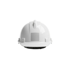 Fototapeta premium White hard hat isolated on transparent background