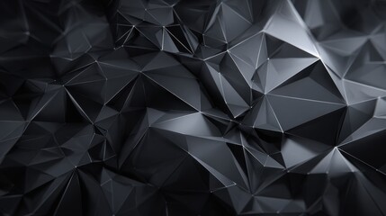  poly mesh background with black and gray gradient on blurred background